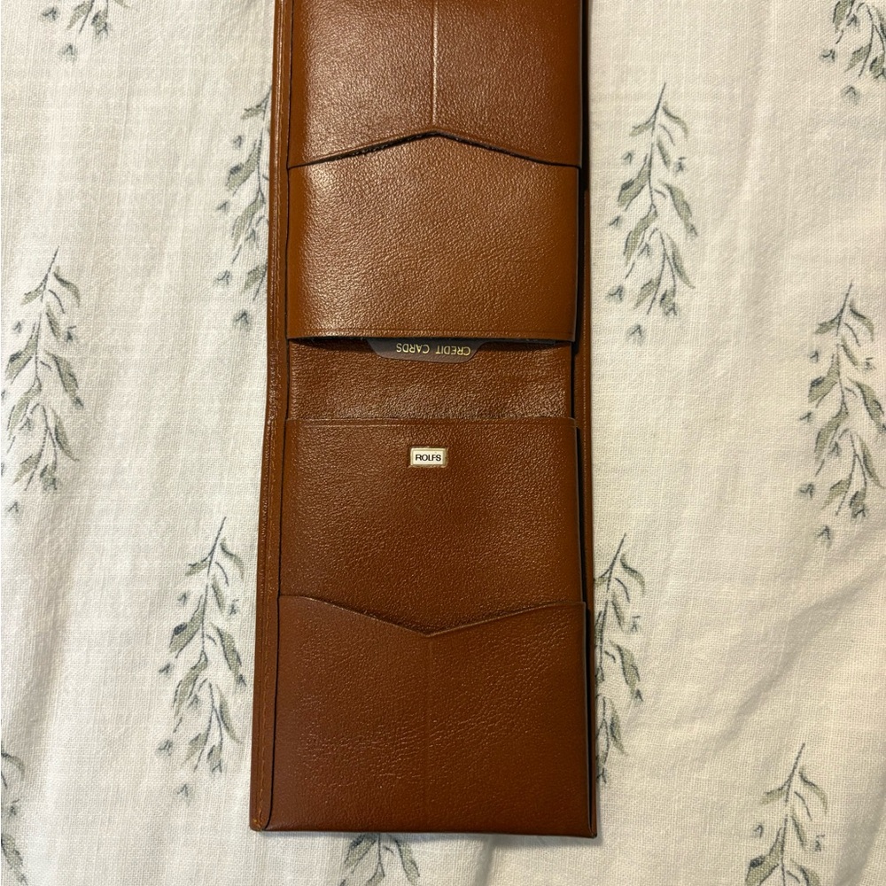 Rolfs Brown Leather Wallet